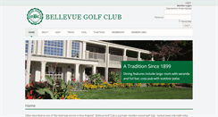 Desktop Screenshot of bellevuegolfclub.com
